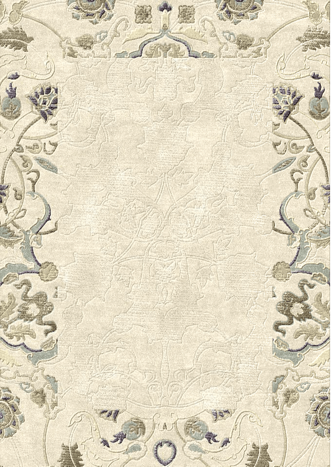 Makalu Nepal Teppich Antique M024 Handgetuftet im Wunschmaß – Bild 1